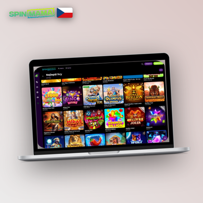 Ikona živého kasina Spinmama Casino s ruletou a blackjackem od Evolution Gaming