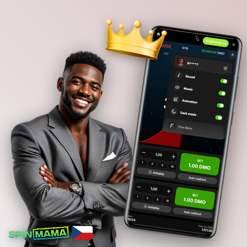 Spinmama Casino Aviator demo – crash hra s letadlem stoupajícím po křivce násobitele