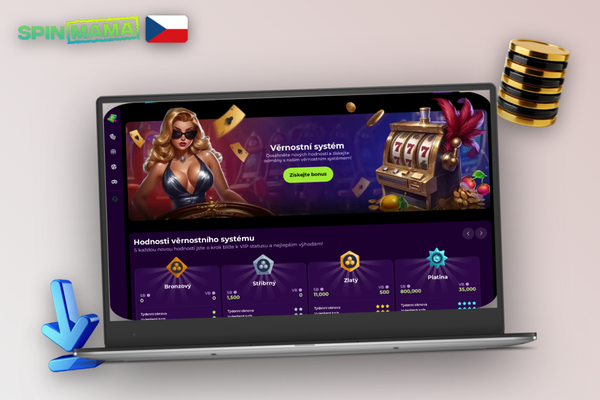 Spinmama Casino pro počítač – desktopový klient na dvou monitorech v moderním pracovním prostředí