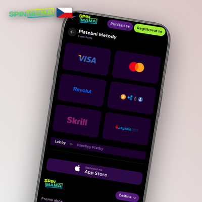 E-peněženky Skrill, Neteller a MuchBetter pro vklad v Spinmama Casino