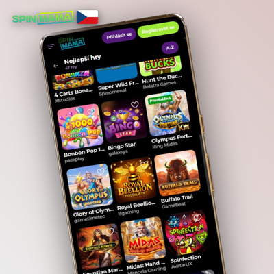 Ikona občanského průkazu s lupou symbolizující KYC ověření totožnosti v Spinmama Casino